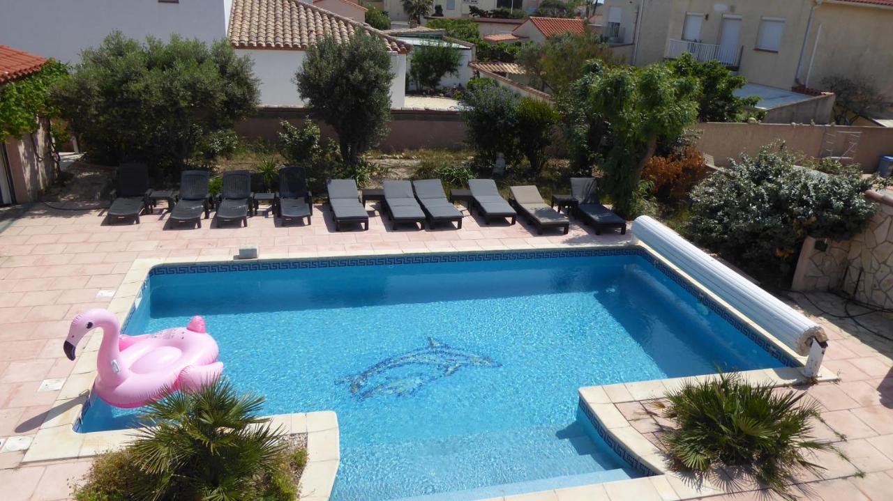 Les 2 Dauphins Villa Le Barcares Exterior photo